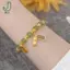 Vòng tay nữ đá giả ngọc Hetian sáng bóng - Trang sức thời trang, quà tặng sang trọng