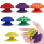 Bộ 6 Đồ Chơi Fidget Cảm Giác Nấm Silicon Có Cốc Hút – Giảm Căng Thẳng Lo Âu Mini Họa Tiết Đá Lo Âu Cho Trẻ Em Người Lớn Đá Di Động Để Thư Giãn Tập Trung