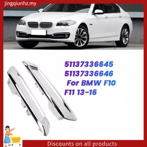 1 Cặp Chrome Bên Ngoài Viền Trước Dải Dành Cho F10 F11 2013-2016 Sedan 51137336645 51137336646 Trái & Phải