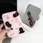 Ngọt ngào mát mẻ mèo đen Gương Gấp Xinh Đẹp Gương Trang Điểm Foldable Thời Trang Nữ