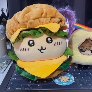 Búp bê Uzachi Burger Búp bê chiikawa Đồ chơi sang trọng Hàng hóa Ragdoll Trẻ em Bé gái Quà tặng 4.15