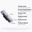 Ge Type C PD Sạc Nhanh Cắm 102W USB C Adapter Chuyển Đổi Cho Microsoft Surface Pro 8 7 6 5 3 Go USB-C Cho Surface Book 1 2 3 Qui Sạc Tiếp Liệu n