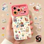 Ốp Lưng Cho Oppo Reno 12F 12 15 15F 11 7 6 7Z 11F 5F A94 F19Pro 8T Vỏ vòng tay thỏ hoạt hình dễ thương