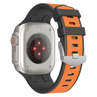 Dây đeo silicon thể thao Farmhouse Oak cho Apple Watch Ultra 42 / 44 / 45 / 49 / 46mm i-watch Series Ultra11 / 10 / 9 / 8 / 7 / 6 / 5 / 4 / 3 / 2 / 1