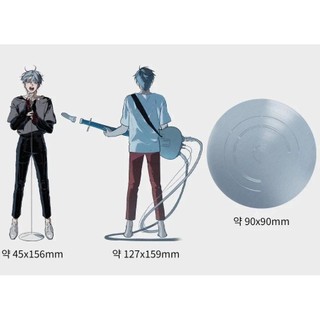 ALIEN STAGE IVAN & TILL Gift Figures Acrylic Stand Anime Model Action Figure