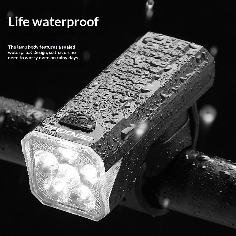 Sạc Đèn Xe Đạp LED Mini An Toàn Ban Đêm - Có Đèn Trước Và Sau