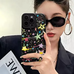 Đồ họa sao màu sắcPhù hợp với vỏ điện thoại 17/16, 11 pro, 12, mắt tròn