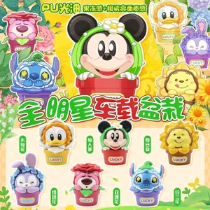 Mickey Dâu Gấu Stitch Sáng Tạo Hoạt Hình Chậu Cây Đồ Trang Trí Hợp Thời Trang Chơi Hình Đồ Trang Trí Xe Ô Tô Đồ Trang Trí Đồ Trang Trí 4.18