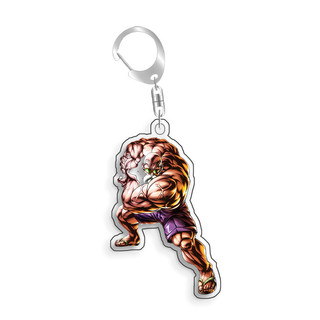For Dragon Ball Broly Champa Whis Gohan Goku Ooiong Korin Acrylic Selfmade Cartoon Anime Keychain Pendant Toy Gift 5cm
