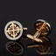 Zircon Cufflinks Áo Sơ Mi Pháp Còng Móng Tay Nam Còng Móng Tay Kinh Doanh Còng Nút Pháp Quà Tặng 9Q0Q