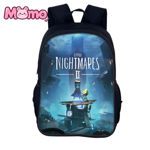 Ba lô Little Nightmares dành cho bé trai và bé gái, túi đi học sức chứa lớn thông thường và sành điệu