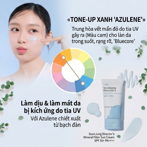 Kem chống nắng khoáng chất Etude Soon Jung Director SPF50 + PA + + + +