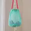 < WHPHous-t > Túi đựng dây rút bằng lưới Nylon Túi hoạt động du lịch và ngoài trời đa năng dành cho sản phẩm kỹ thuật số Túi trang điểm đẹp