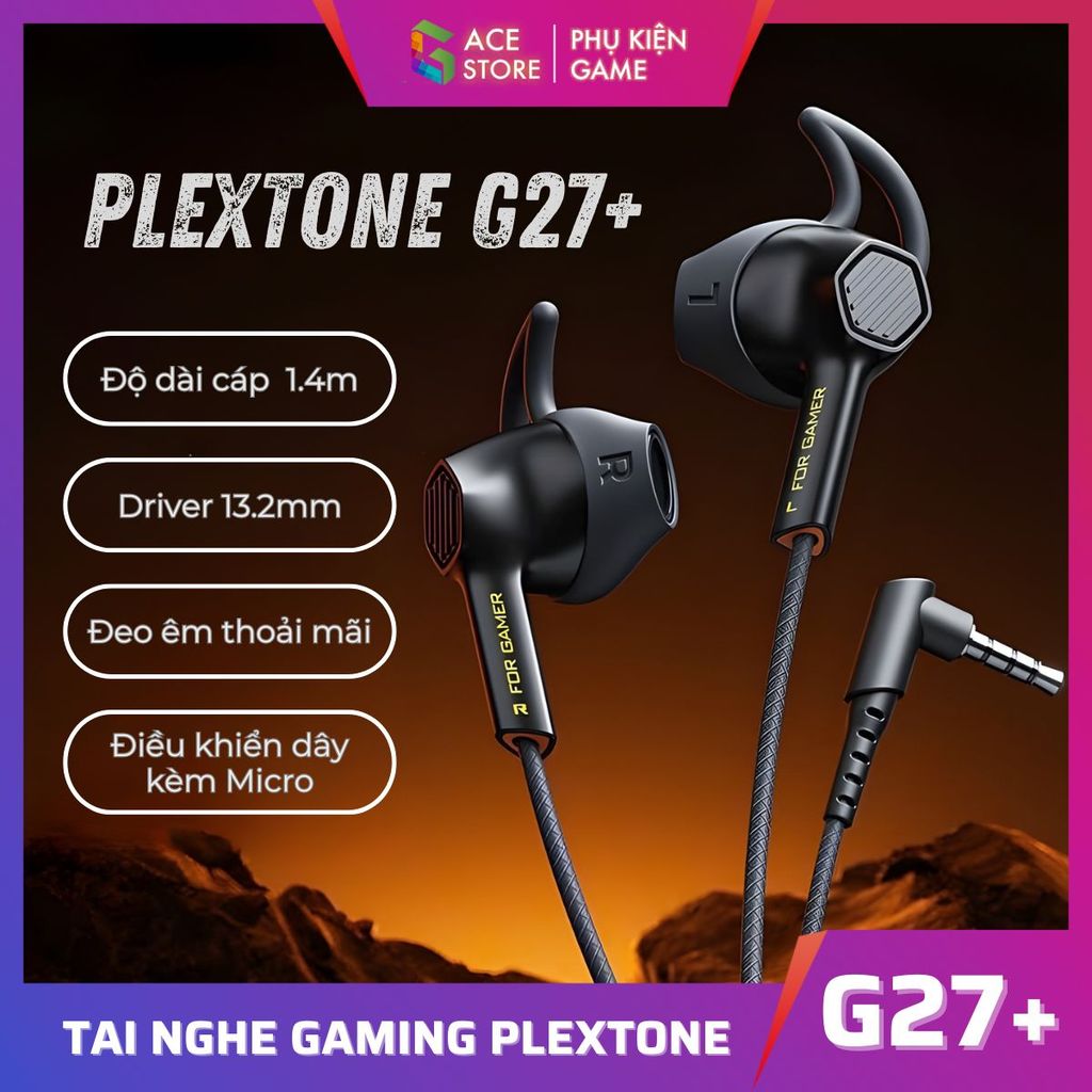 Tai nghe gaming Plextone G27 Plus