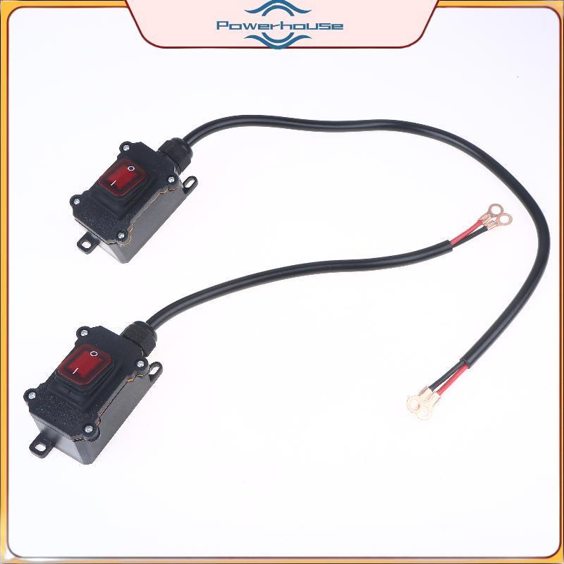 Điện Xe Máy Pin Điện Ngắt Kết Nối 12V / 24V Chống Nước Cắt Điện Cách Ly Hạng Nặng Giết.