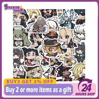 49 Chiếc Chibi Zenless Zone Zero Game Miếng Dán Trang Trí Bình Nước Notebook Miếng Dán Chống Thấm Nước