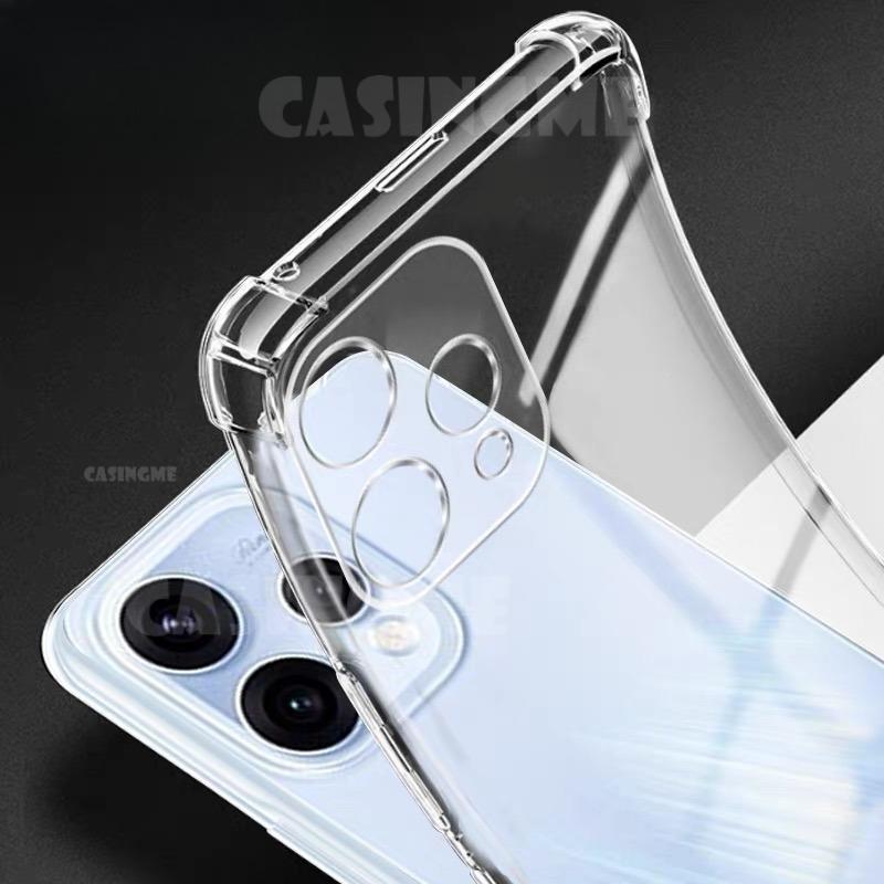 Ốp điện thoại trong suốt túi khí Oppo Reno 15 5G 2025 cho Oppo Reno 15 Reno15 15Reno OppoReno15 Pro 15F F 5G 2025 Vỏ điện thoại silicon chống sốc trong suốt Vỏ bảo vệ mặt sau