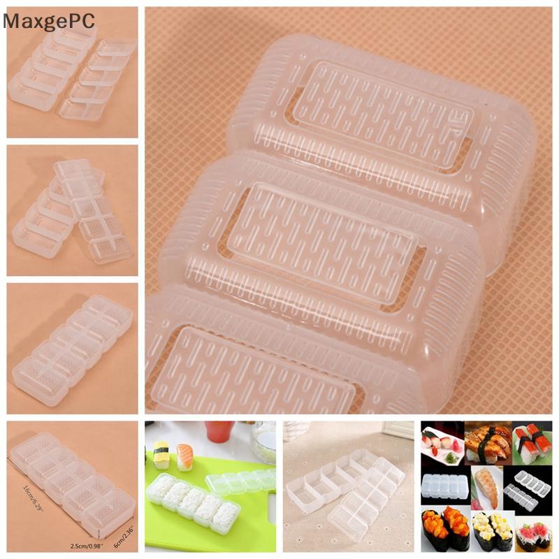 COD Nhật Bản Nigiri Sushi khuôn cơm bóng 5 cuộn nhà sản xuất không dính Báo Chí Bento công cụ mới