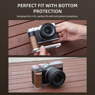 Dành cho máy ảnh Fujifilm X-E5, tay cầm một tay, chân đế chụp, tay cầm giày lạnh hình chữ L, tay cầm X-E5, phụ kiện máy ảnh hình chữ L