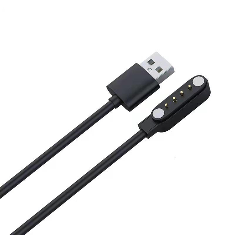 Cod Phổ Thông Minh Đồng Hồ Sạc Dây Từ Tính Sạc Cáp 2 Pin 4 Pin USB Sạc Cho Đồng Hồ Thông Minh 7.62Mm 2.54Mm 4Mm Sạc Cáp