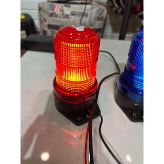 Đèn nháy cảnh báo, đèn LED cảnh báo tín hiệu  sử dụng điện 12v-24 đế có nam châm