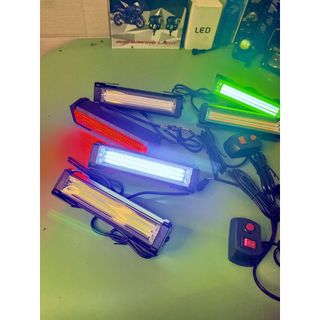 2 Thanh led loại mới có điều khiển nhiều chế độ màu phối theo ý thích trang trí xe ô tô, xe máy