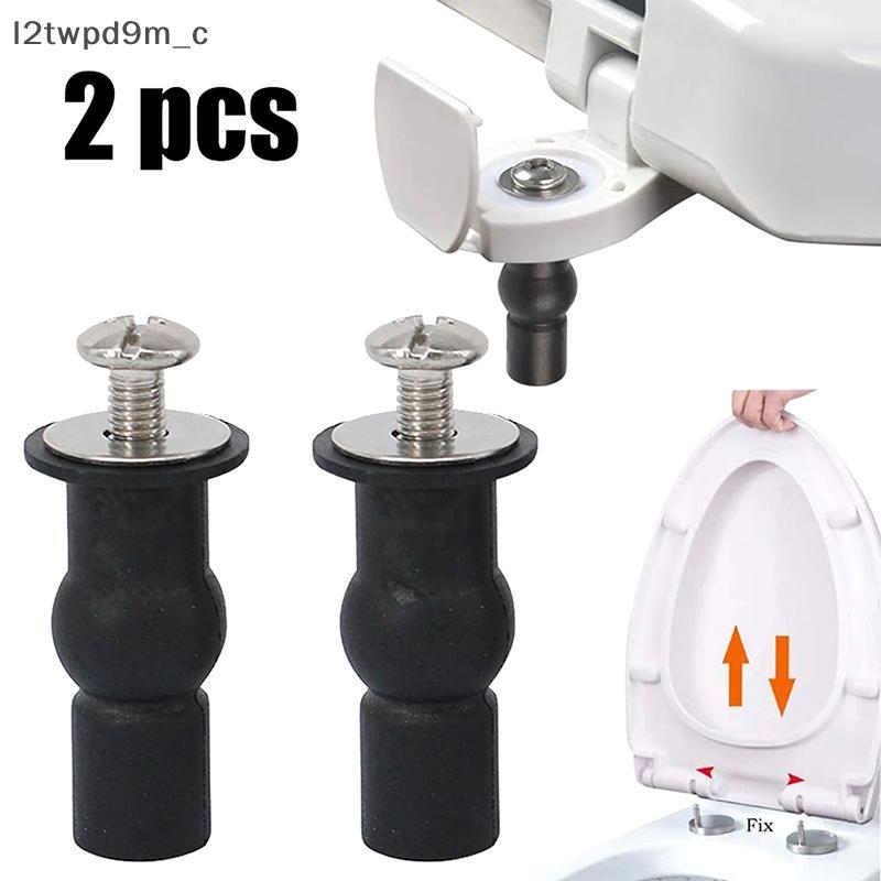 Cod 2 cái M5 nhà vệ sinh chỗ ngồi vít Bộ dụng cụ, mù lỗ phù hợp, phụ kiện phòng tắm mới