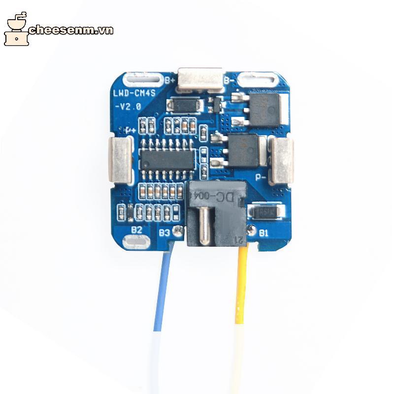 Bảng bảo vệ sạc pin Cheenm 16.8V MOS Bảng mạch MOS Bảng mạch sạc PCB Bảng bảo vệ khoan 4S Phụ kiện dụng cụ điện VN