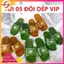 Combo 5 đôi Dép VIP Nam Nữ Đi Trong Nhà Tắm, Văn Phòng, Nhà Vệ Sinh Có Đế Chống Trượt, Dép Lê