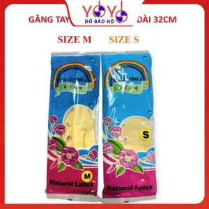 BỊCH 10 ĐÔI Găng tay cao su Sắc Cầu Vồng , găng tay cao su gia dụng, găng tay chế biến thủy hải sản