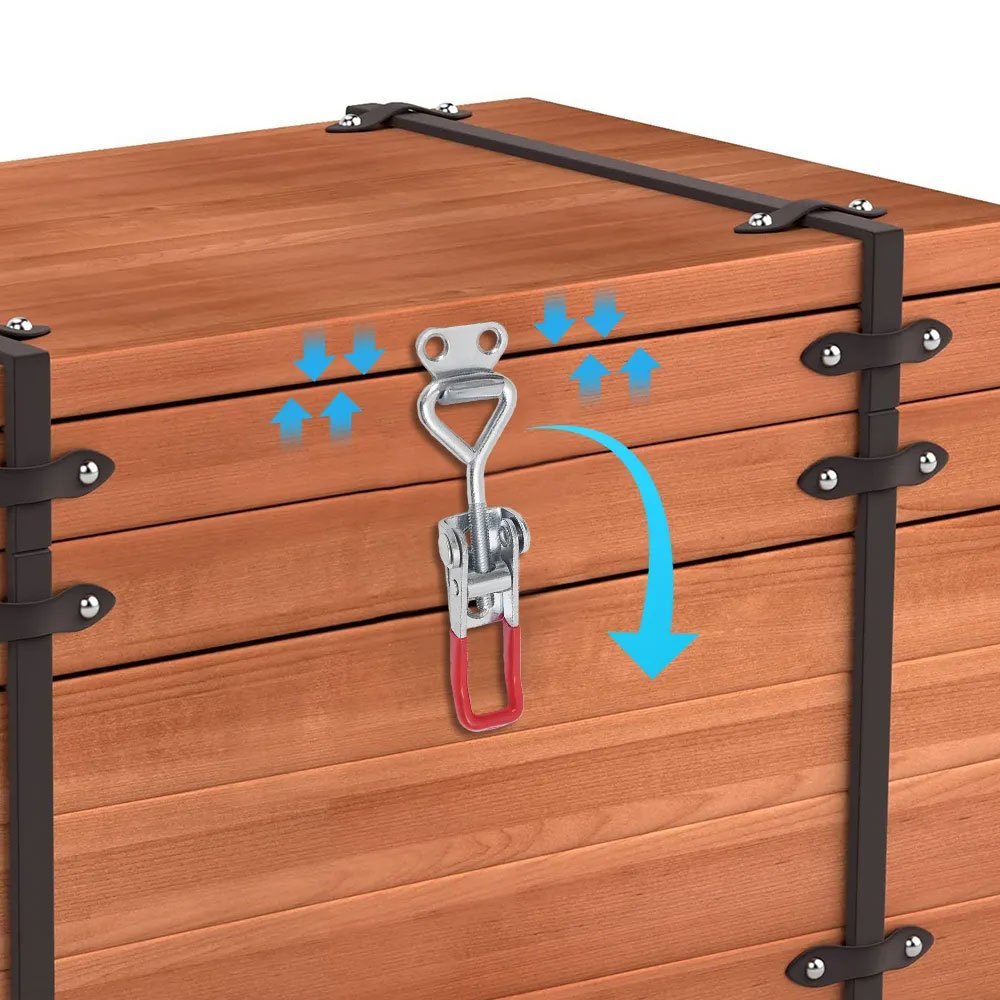 Khóa Sắt mạ kẽm đa năng, điều chỉnh độ dài nhanh，Khóa Kẹp Nhanh，Khóa gài，Khóa móc，THÉP MẠ