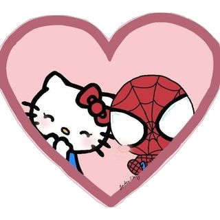 Móc khoá "Người Nhện Siêu Quậy Và Nàng Thơ Kitty"