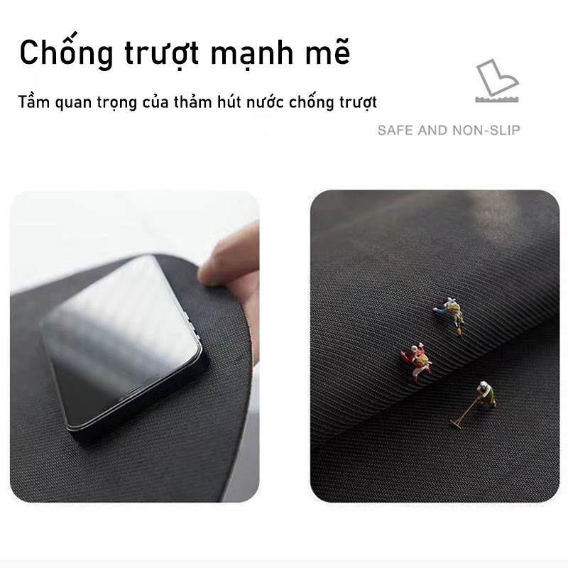 Thảm Chùi Chân Cao Cấp 2026 - Chống Trượt Tuyệt Đối, Làm Sạch Bụi Nhanh, Thiết Kế Sang Trọng, Dễ Giặt & Bảo Vệ Sàn Nhà