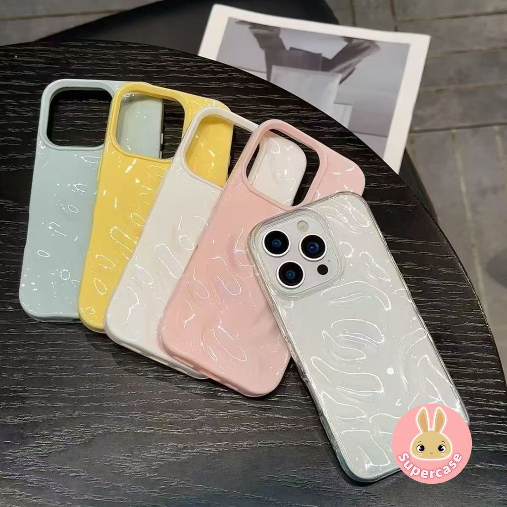 Ốp điện thoại thiên thạch 3D sang trọng cho OPPO A60 A58 A40 A40M A5i A3X A3S A3 NFC A3i A38 A18 A17 A17K A16 A16S A16K A16E A15 A15S 5G 4G Vỏ mềm bóng màu kẹo đơn giản dễ thương