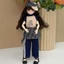 Bộ trang phục búp bê EDIWANY 1 / 6 BJD, Quần áo búp bê 30cm phong cách mùa thu đông xinh xắn, Áo len thời trang dễ thương Áo khoác búp bê thông thường Quà tặng đồ chơi bé gái