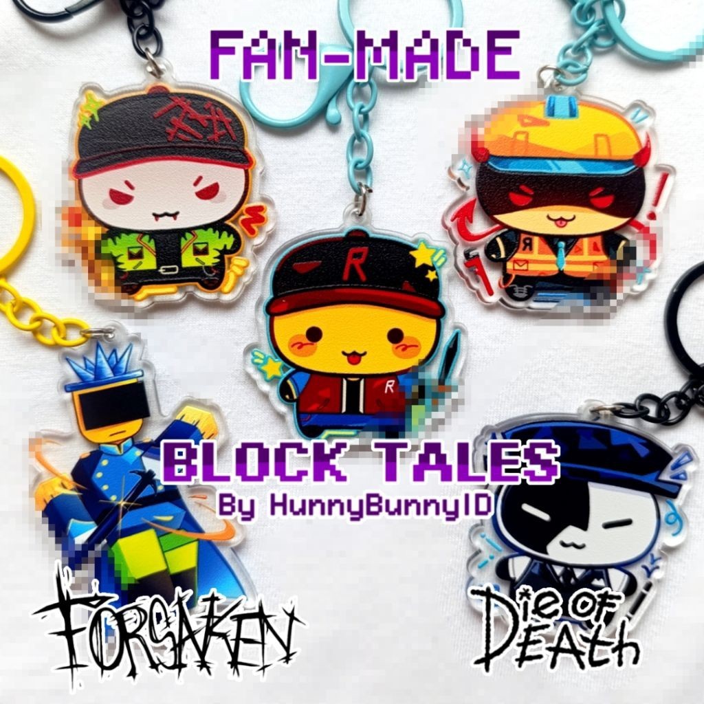 [NEW]Forsaken Keychains guest Gantungan kunci Fanmerch