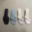 TT Phong Cách Hàn Quốc Mũi Vuông Chấm Bi Flip-Flops Nữ Mùa Hè 2026 Phong Cách Mới Nêm Mở Mũi Sandal Giày Nữ Gót Thấp