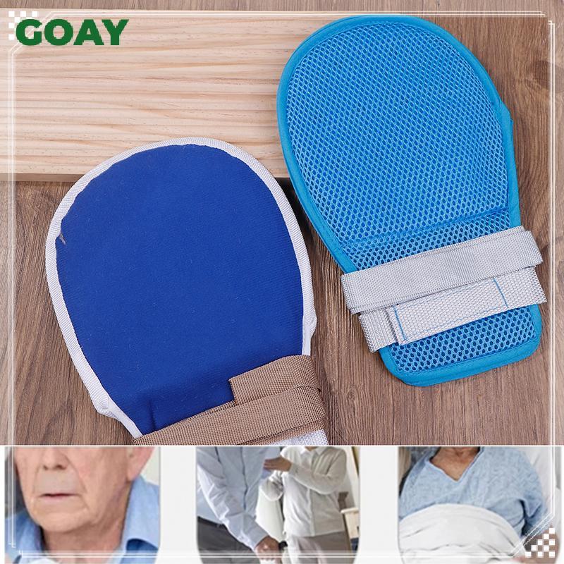 GOAY 1 Chiếc Găng Tay Hạn Chế Y Tế Có Thể Tháo Rời Giường Bệnh Nhân Chống Rơi Tay Ràng Buộc Bảo Vệ Người Cao Tuổi Chống Trầy Xước Găng Tay Cố Định VN