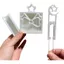 AMBU Cầu Chì Hạt Aligner Khay Bộ, DIY Hạt Nhựa Đậu Xẻng Tấm, Hình Hươu Handmade Cầm Tay Cầu Chì Đậu Chọn Khay Handmade Hạt Đồ Chơi