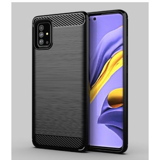 Ốp Silicon Cho Samsung Galaxy A17 A07 A56 A36 A26 A16 A06 A05s A15 A25 A35 A55 A04s A04e A14 A24 A34 A54 A13 A23 A33 A53 A73 A21s A31 A51 A71 Ốp Điện Thoại TPU Mềm Bằng Sợi Carbon