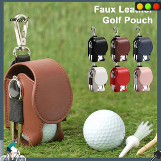 Túi đựng bóng golf OMG bền bỉ, có giá đỡ tee và túi đựng dụng cụ divot - Dễ dàng mang theo khi chơi gôn
