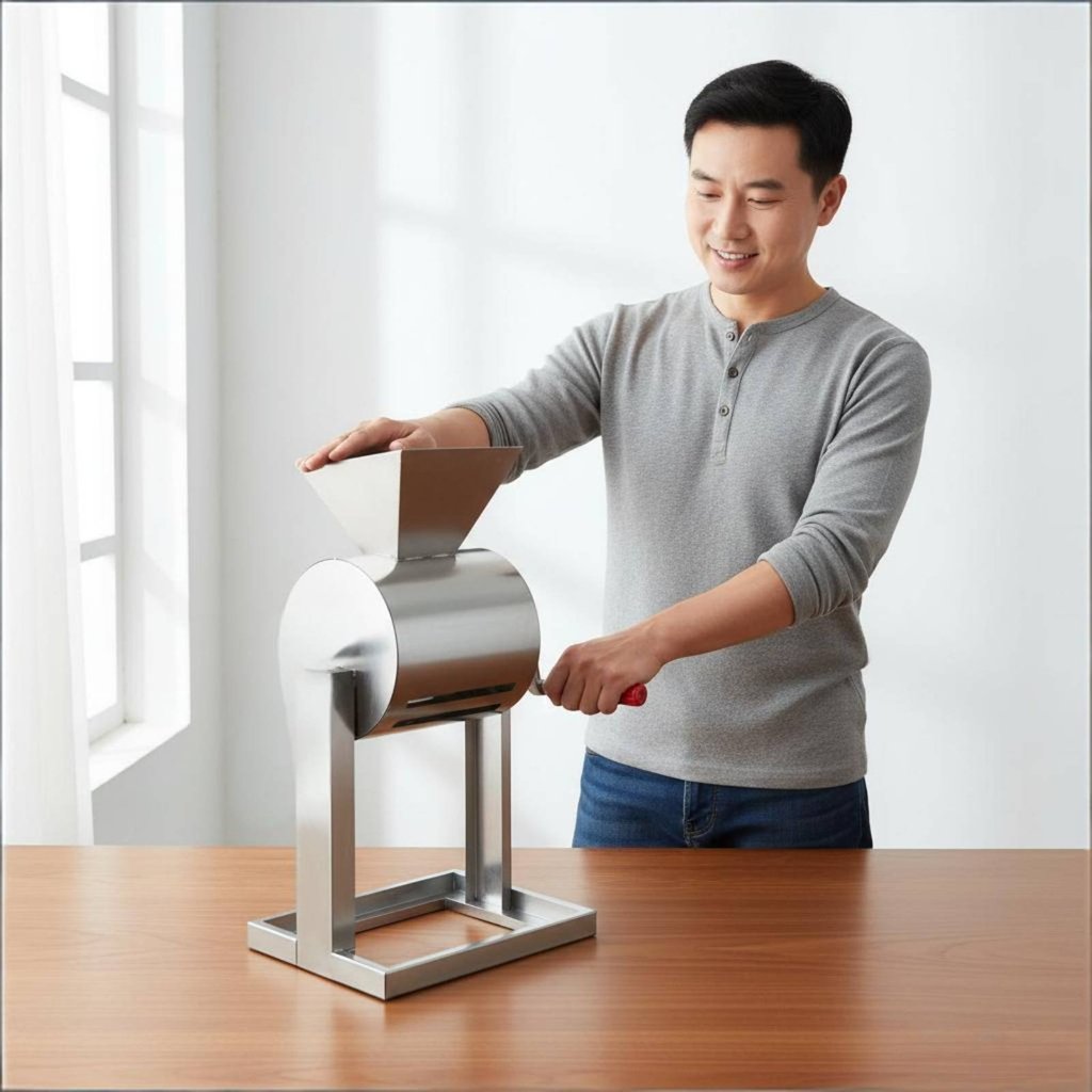 Hướng dẫn sử dụng tiết kiệm nỗ lực Máy bóc vỏ đậu phộng Dễ dàng vận hành Tay quay đậu phộng Đế dày cho nông dân, gia đình, trang trại