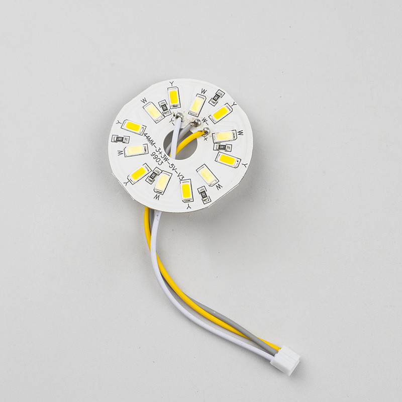 YUM7 led Đèn Ngủ 5V Bảng Đèn Đơn Sắc Hai Màu Điều Khiển Cảm Ứng Bảng Đèn Bàn Bảng Mạch