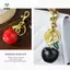 Móc Khóa, Túi Ví Charm Móc Chìa Khóa Dành Cho Nữ Đỏ Hồng Xanh Túi Xách Quyến Rũ Kim Loại Món Quà Trang Sức [Mina]