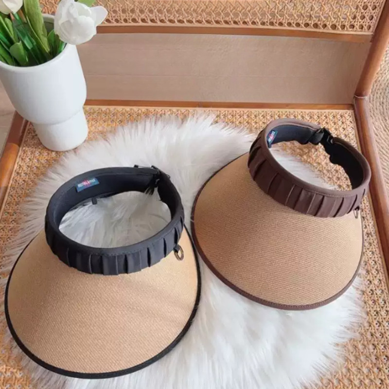 Mũ Rơm Chống Nắng và Tia UV,Vành Cứng Không Bị Cong,Thiết Kế Gập Lại Linh Hoạt,Đồ Đi Biển,Du Lịch,Dạo Phố