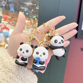 Móc Khóa Hoạt Hình Gấu Trúc Dễ Thương Kawaii - Mặt Dây Chuyền Động Vật Cho Bé