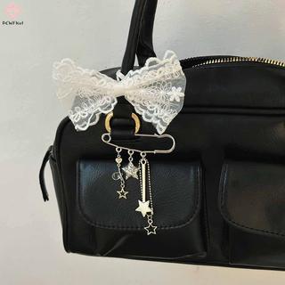 <![PCW-T] Huy Hiệu Pin Hình Ngôi Sao Bạc, Thích Hợp Trang Sức Thời Trang Y2K