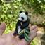 Đồ chơi mô hình gấu trúc Sile của Đức Đồ trang trí đoàn tụ