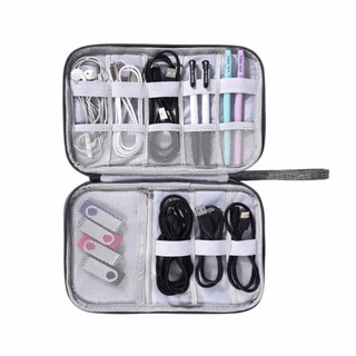 Túi sắp xếp cáp NECKLACEMASK, Túi lưu trữ điện tử không thấm nước, Bộ sắp xếp USB Polyester di động Sử dụng du lịch