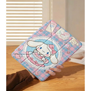 Cinnamoroll dog Ốp bảo vệ gập chữ Y cho iPad cho Air 4/5/6/7/8 M3 M5 iPad Gen 11 A16, Pro 11 M4  Chống sốc